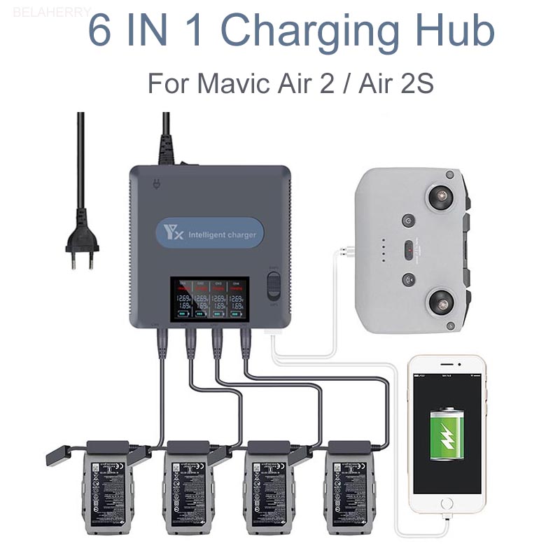 6 in 1 Digital display Battery - Drone Power Bank review and price