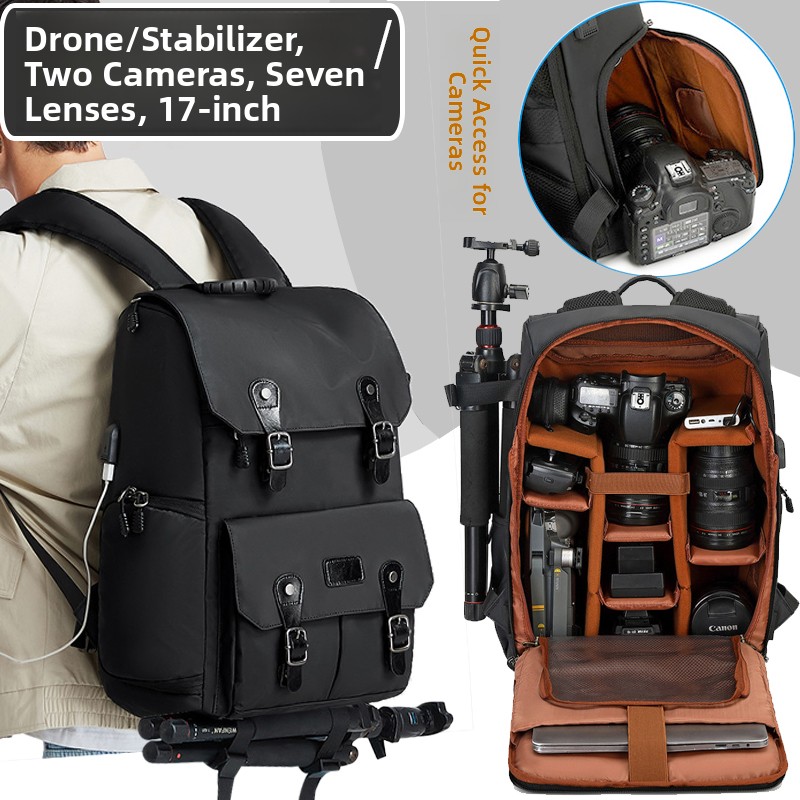 Professional DSLR Camera Bag B - Drone Backpack review and price