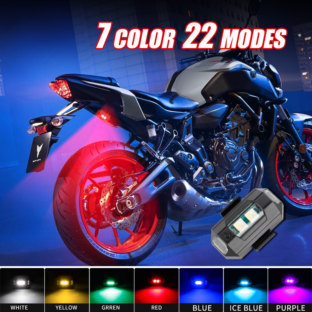 1PC 7 Color Mini USB Charging  - Drone Beacon Light review and price