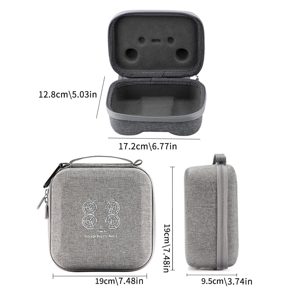  for dji Neo2 Carrying Bag PU  - Drone Hard Shell Case review and price