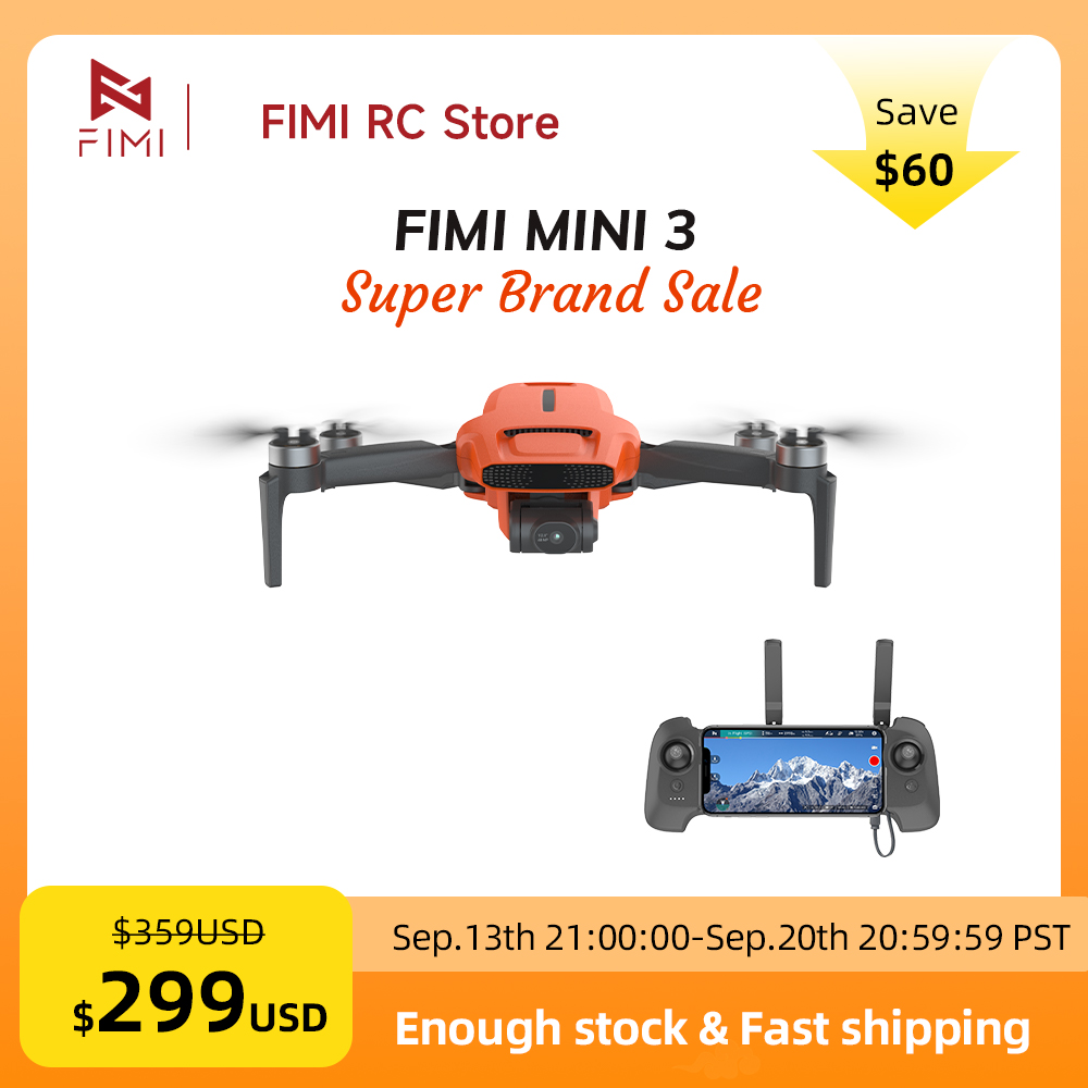 FIMI MINI 3 Camere Drone 4K 60 - Drone Controller Screen review and price